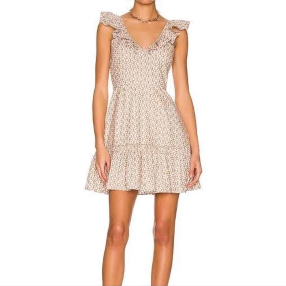 Mink pink tanjil mini dress